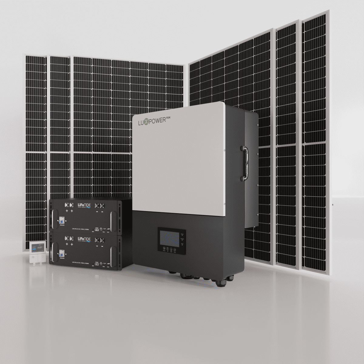 12kw-LuxPower-Solar-System-for-Sale-5120Wh-LiFePO4-Batteries-565W-JA-Solar-Panels