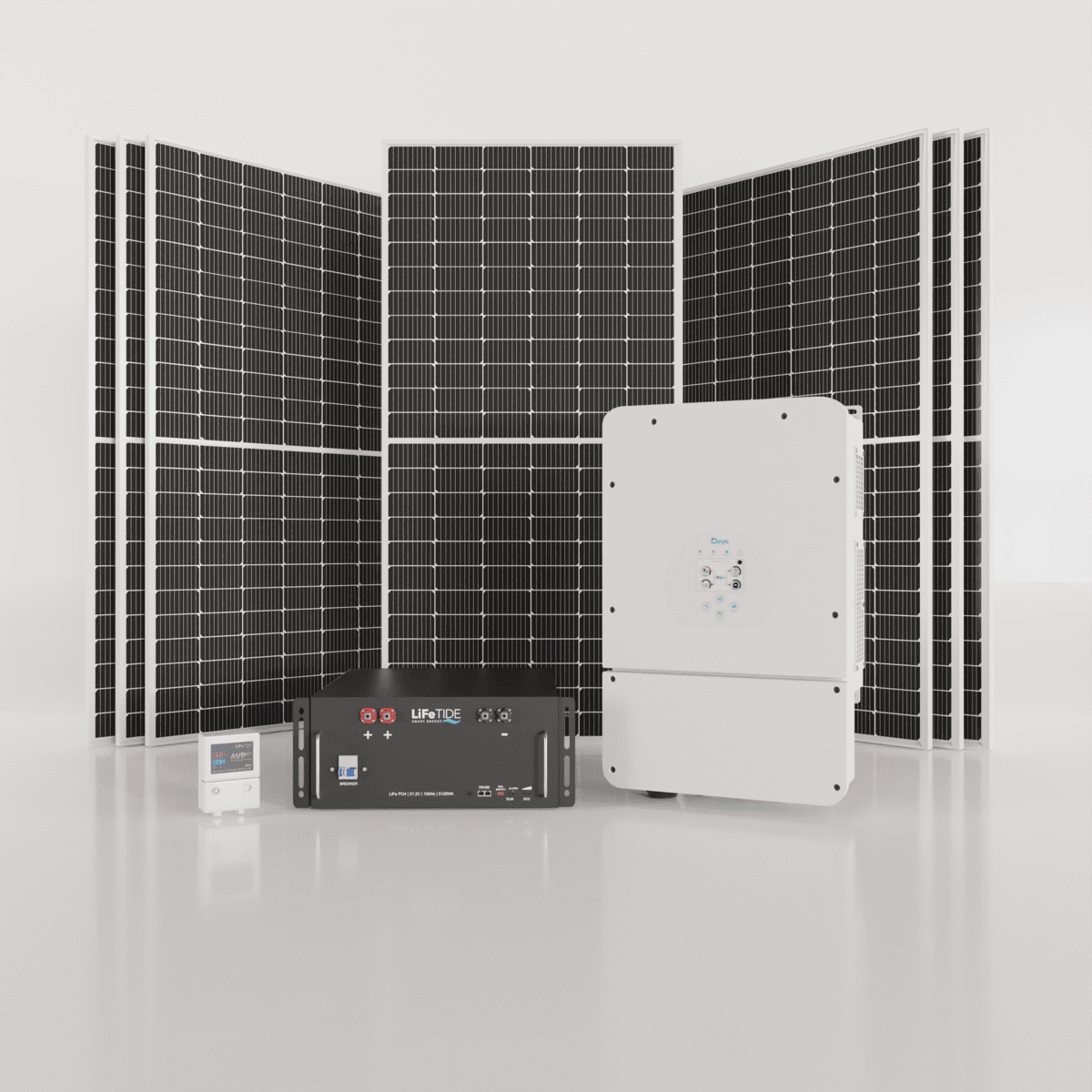 8kW-Deye-Solar-System-5120Wh-Lithium-Phosphate-Battery-Hybrid-Inverter-460W-JA-Solar-Panels